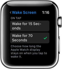 Screen active
